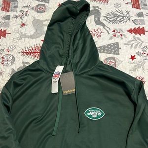 New York Jets hooded sweatshirt with front pocket